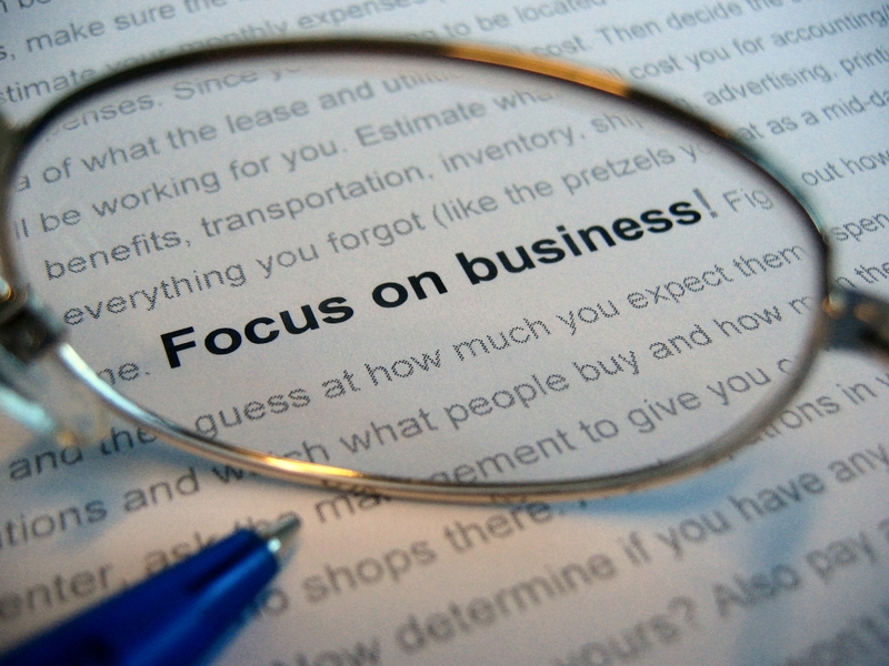 Focus on your core business